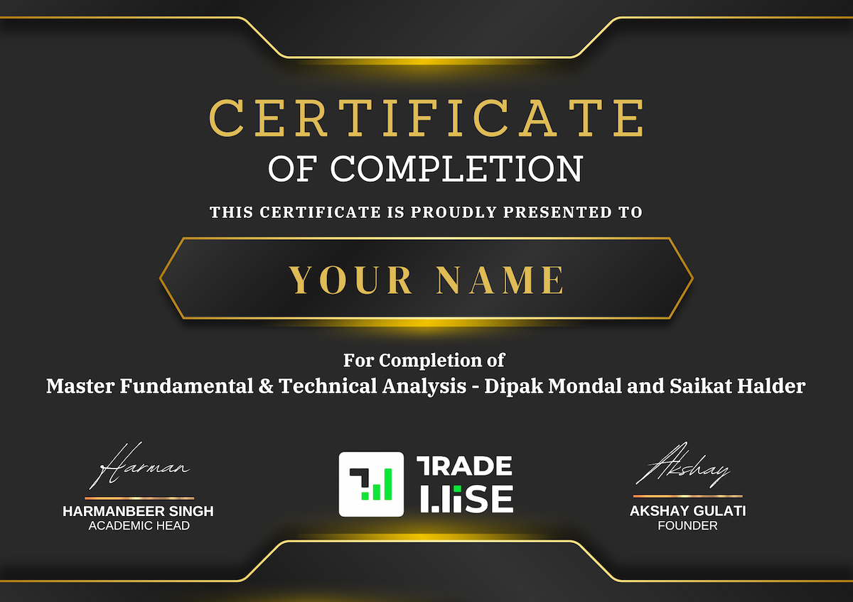 Master Fundamental & Technical Analysis - Dipak Mondal and Saikat Halder