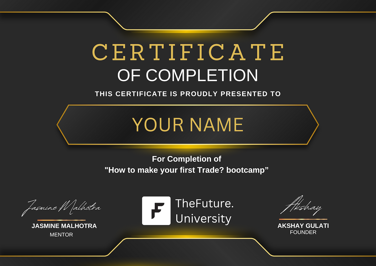 How to Make Your First Trade by Jasmin Malhotra