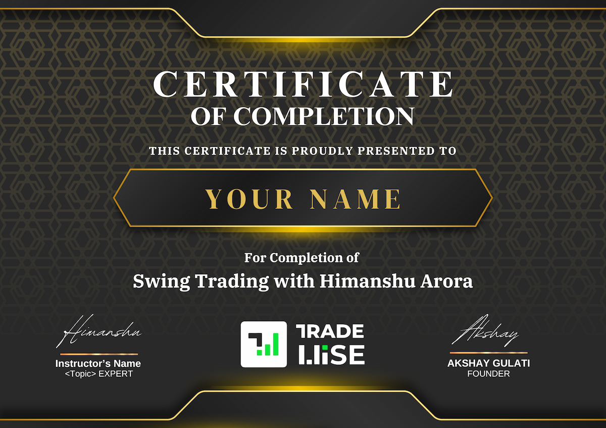 Swing Trading Bootcamp by Himanshu Arora